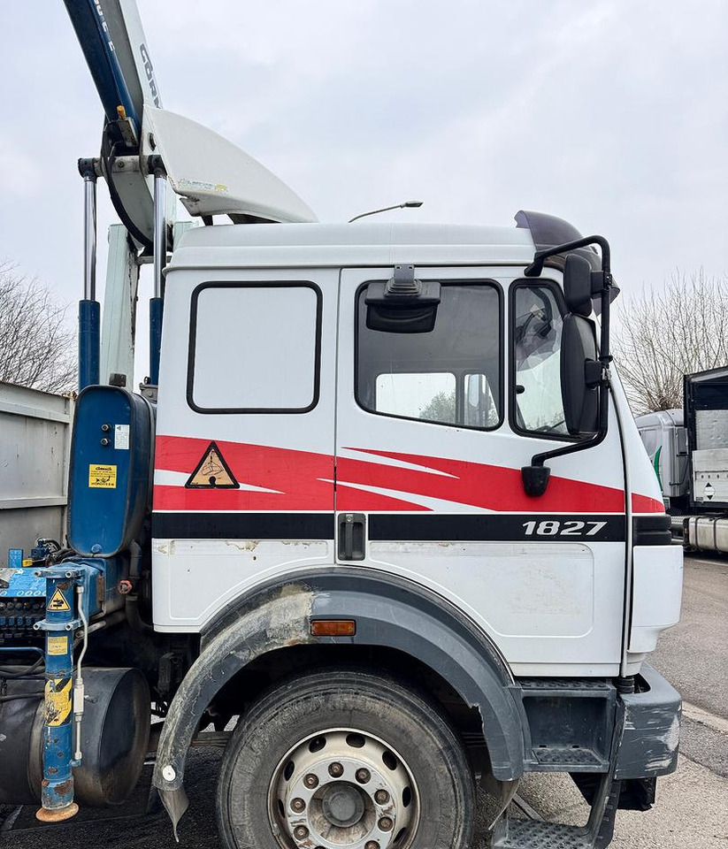 Motrice Mercedes Benz SK 1827 con Gru - Dropside/ Flatbed truck, Crane truck: picture 3 Motrice Mercedes Benz SK 1827 con Gru - Dropside/ Flatbed truck, Crane truck: picture 3