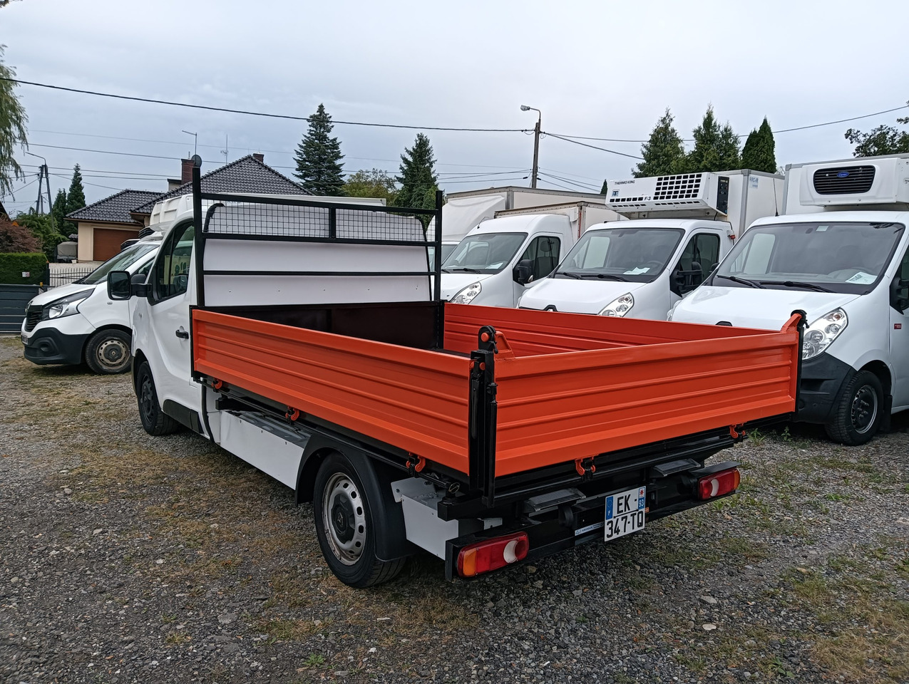 RENAULT TRAFIC WYWROTKA KIPER Z NAJAZDAMI NR 840 - Tipper van: picture 4 RENAULT TRAFIC WYWROTKA KIPER Z NAJAZDAMI NR 840 - Tipper van: picture 4