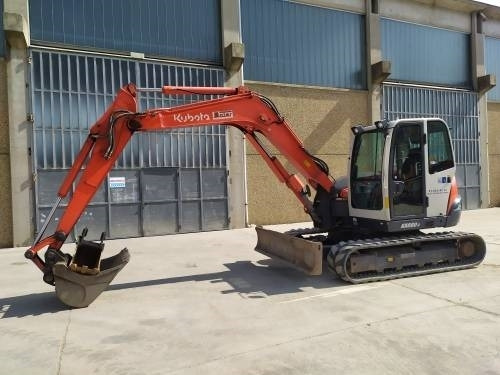 Mini excavator Kubota KX 80-3: picture 1