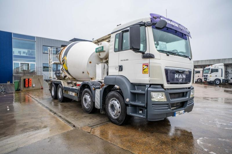 MAN TGS 32.360 BB+LIEBHERR+THEAM BG12 (band/tapis) - Concrete mixer truck: picture 2 MAN TGS 32.360 BB+LIEBHERR+THEAM BG12 (band/tapis) - Concrete mixer truck: picture 2
