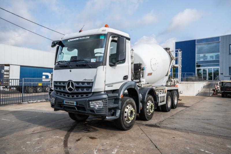 Mercedes AROCS 3240 BB+STETTER 9m3 - Concrete mixer truck: picture 1 Mercedes AROCS 3240 BB+STETTER 9m3 - Concrete mixer truck: picture 1