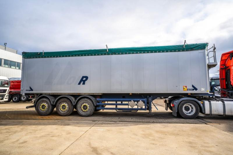 Stas STAS S300CX- ALU-52m3 (GRAIN/CEREALIERE/GETREIDE) - Tipper semi-trailer: picture 3 Stas STAS S300CX- ALU-52m3 (GRAIN/CEREALIERE/GETREIDE) - Tipper semi-trailer: picture 3
