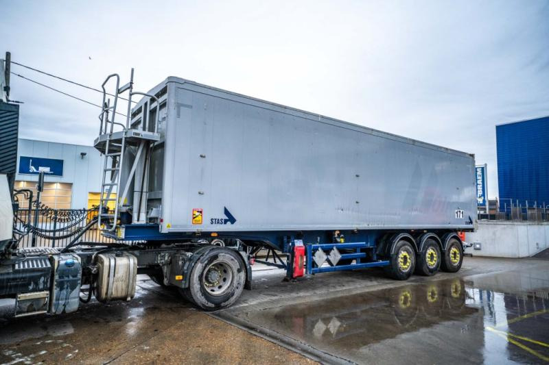 Stas STAS S300CX- ALU-52m3 (GRAIN/CEREALIERE/GETREIDE) - Tipper semi-trailer: picture 1 Stas STAS S300CX- ALU-52m3 (GRAIN/CEREALIERE/GETREIDE) - Tipper semi-trailer: picture 1