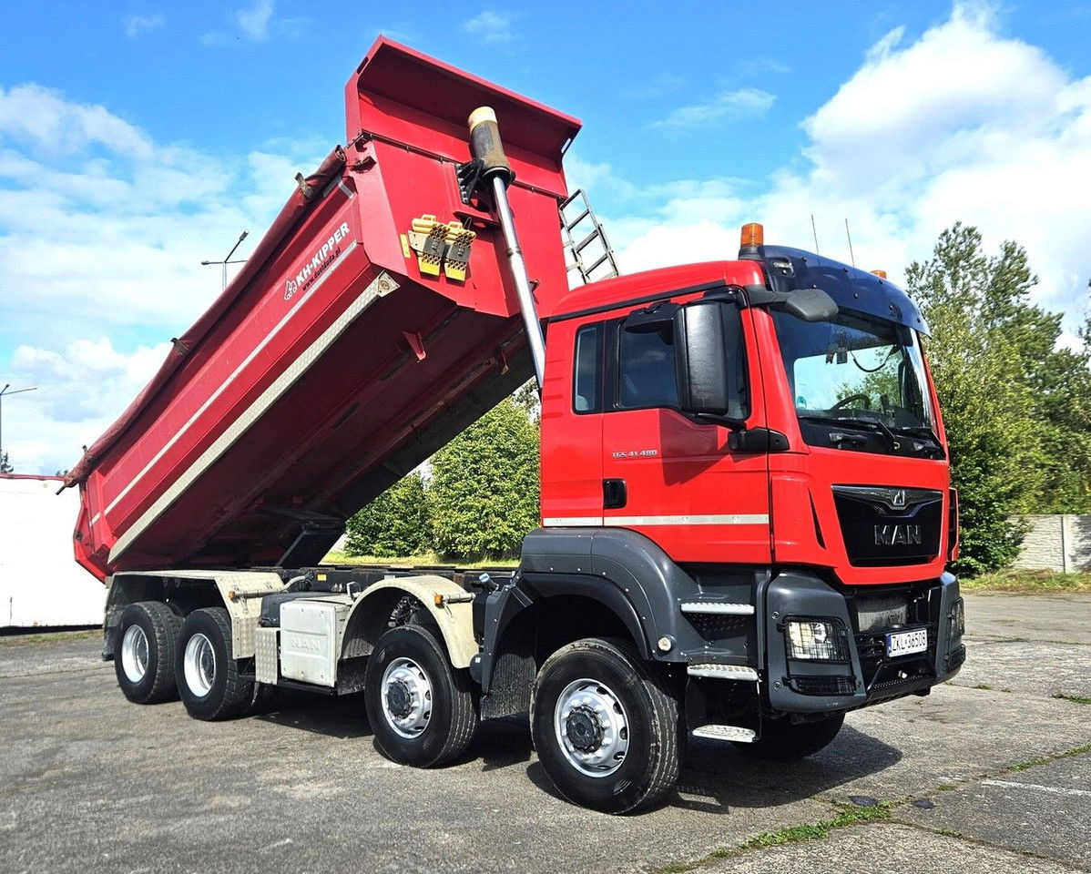 MAN TGS 41.480 8x8 - Tipper - Mileage only 224 078 km - Tipper: picture 1 MAN TGS 41.480 8x8 - Tipper - Mileage only 224 078 km - Tipper: picture 1