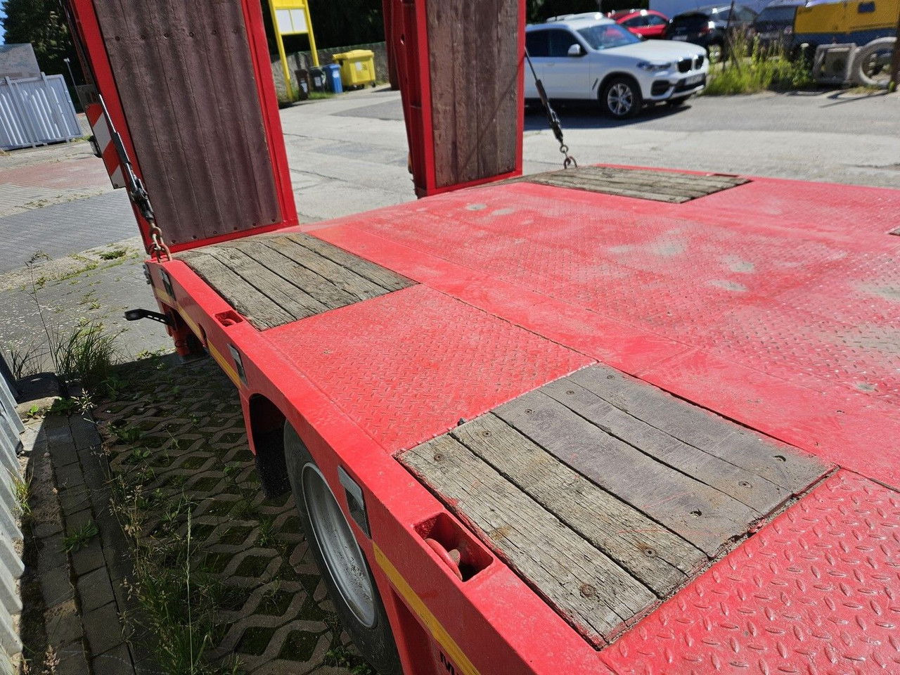 Mega MNN Hydraulic Ramps - Low loader semi-trailer: picture 5 Mega MNN Hydraulic Ramps - Low loader semi-trailer: picture 5