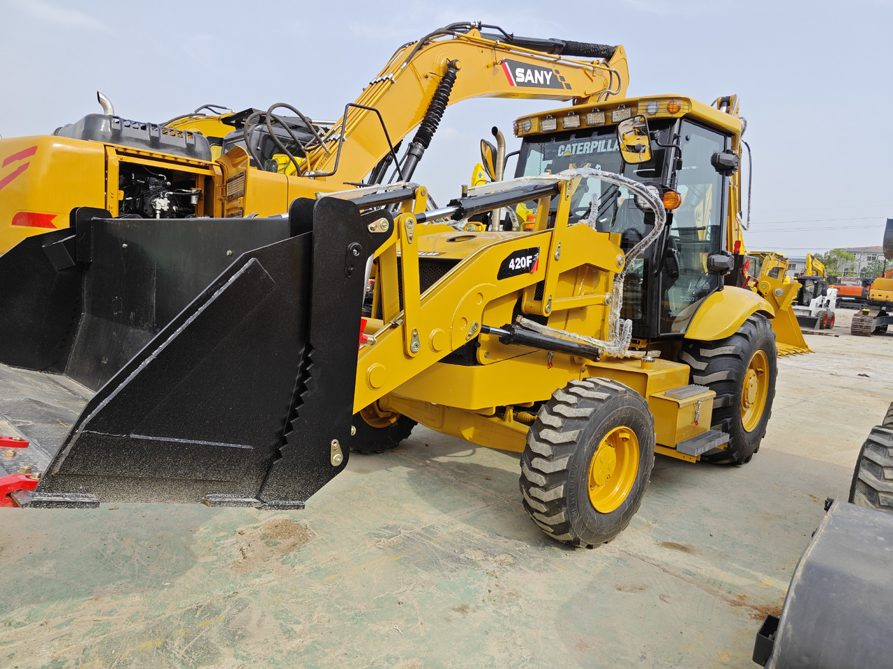 CATERPILLAR 428F backhoe loader - Backhoe loader: picture 5 CATERPILLAR 428F backhoe loader - Backhoe loader: picture 5