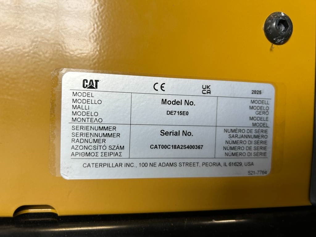 New Generator set CAT DE715E0 - 715 kVA Generator - DPX-18030: picture 22