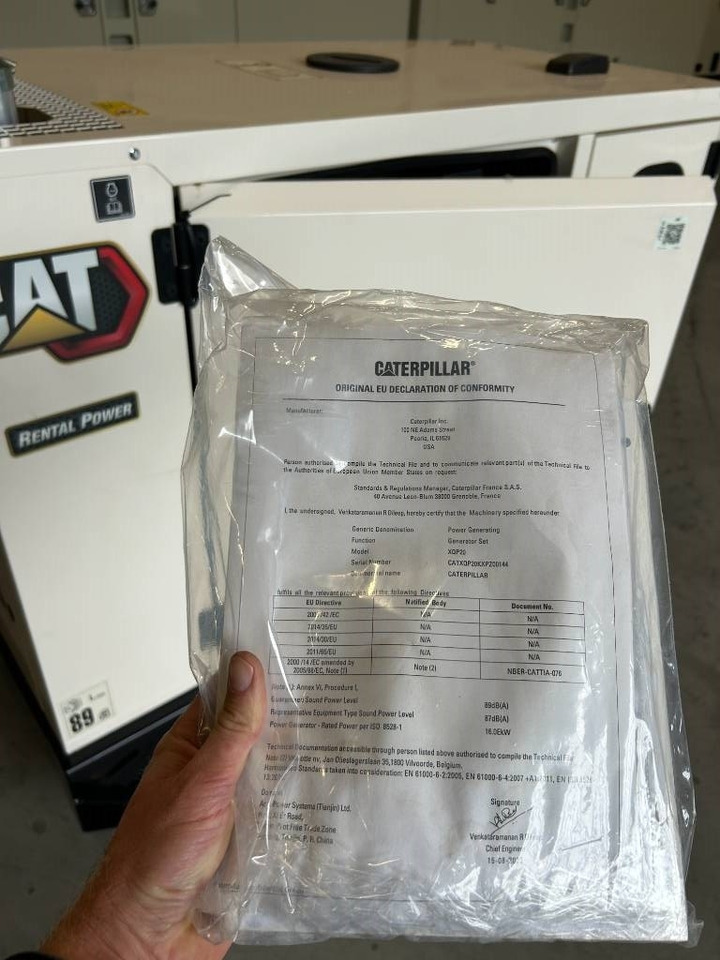 New Generator set CAT XQP20 - Generator 20 kVA Stage V - DPX-18121: picture 20