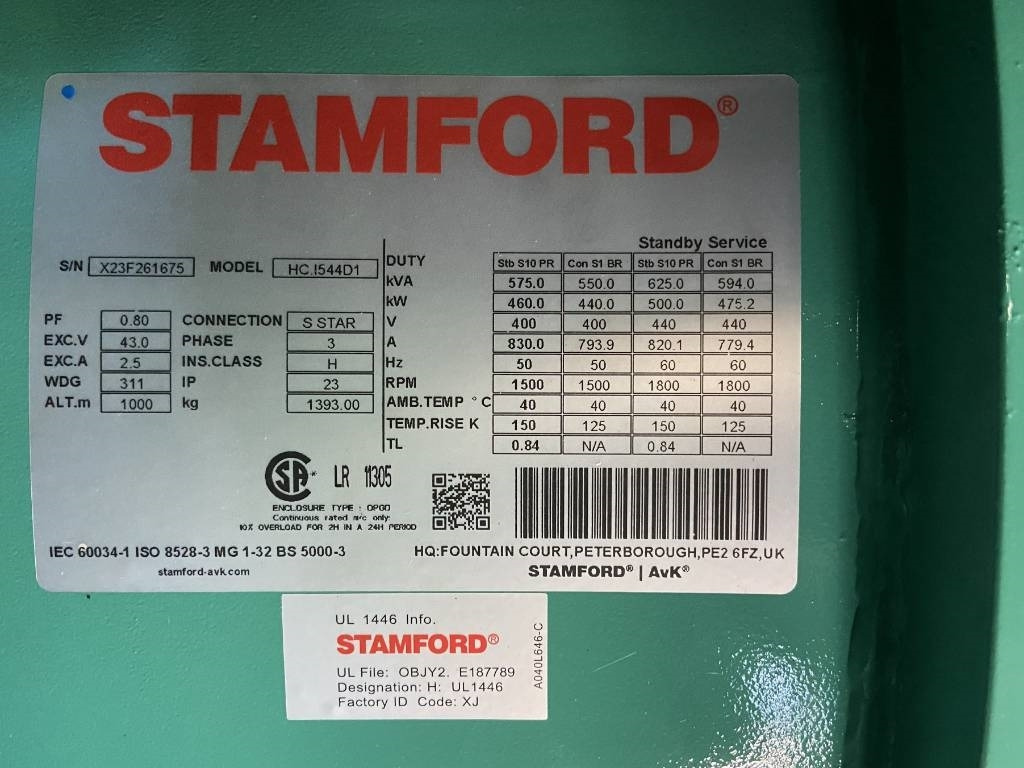 New Generator set Cummins C500D5Q - 500 kVA Generator - DPX-18520: picture 18