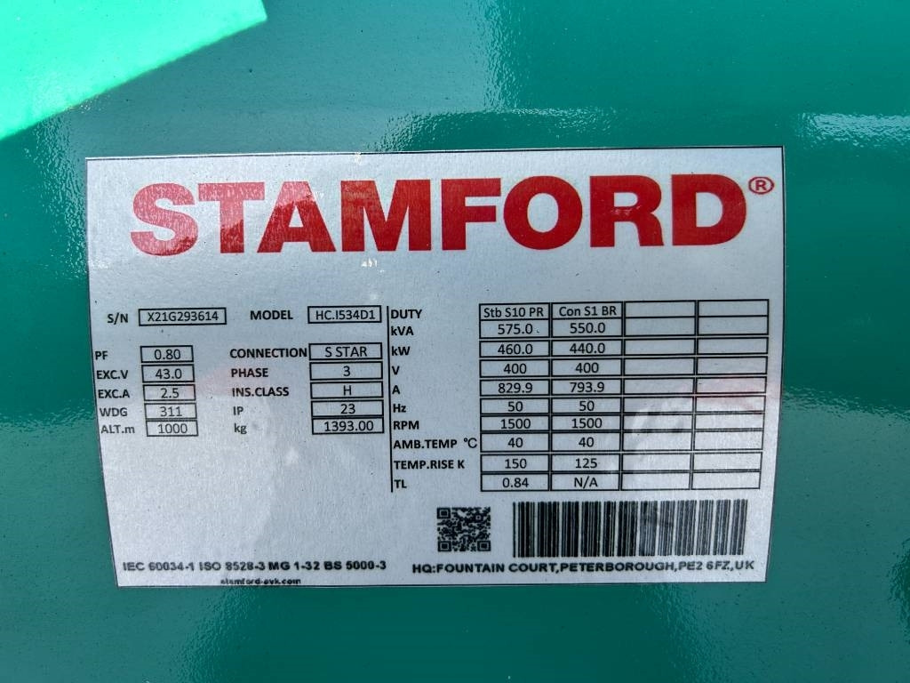 New Generator set Cummins KTA19-G3 - 500 kVA Generator - DPX-18807-O: picture 16
