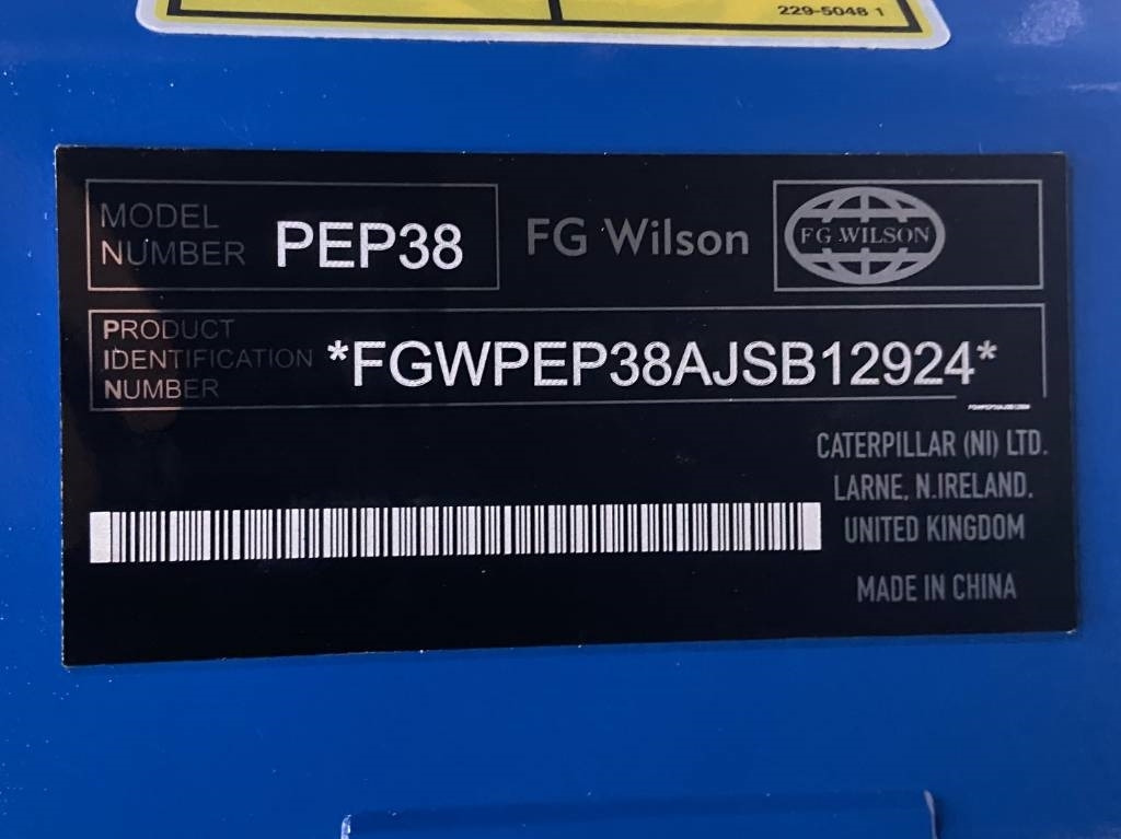 New Generator set FG Wilson P50-3 - 50 kVA Genset - DPX-16004: picture 18