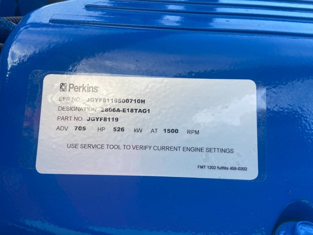 New Generator set FG Wilson P605-3 - 605 kVA Open Genset - DPX-16021-O: picture 8 New Generator set FG Wilson P605-3 - 605 kVA Open Genset - DPX-16021-O: picture 8