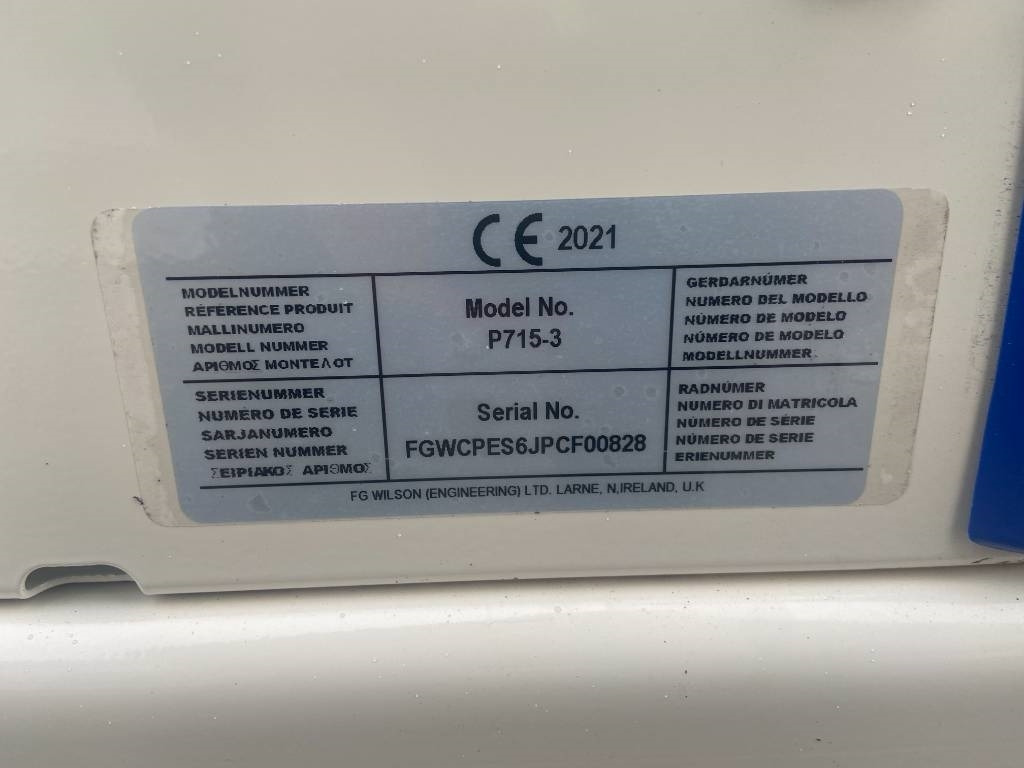 FG Wilson P715-3 - Perkins - 715 kVA Genset - DPX-16023 - Generator set: picture 4 FG Wilson P715-3 - Perkins - 715 kVA Genset - DPX-16023 - Generator set: picture 4