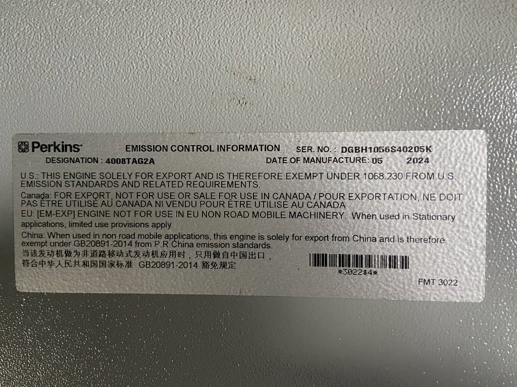 Leasing of Perkins 4008TAG2A - 1100 kVA Generator - DPX-19820  Perkins 4008TAG2A - 1100 kVA Generator - DPX-19820: picture 10