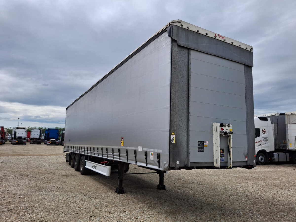 Curtainsider semi-trailer FLIEGL SDS 390 MULDA: picture 1