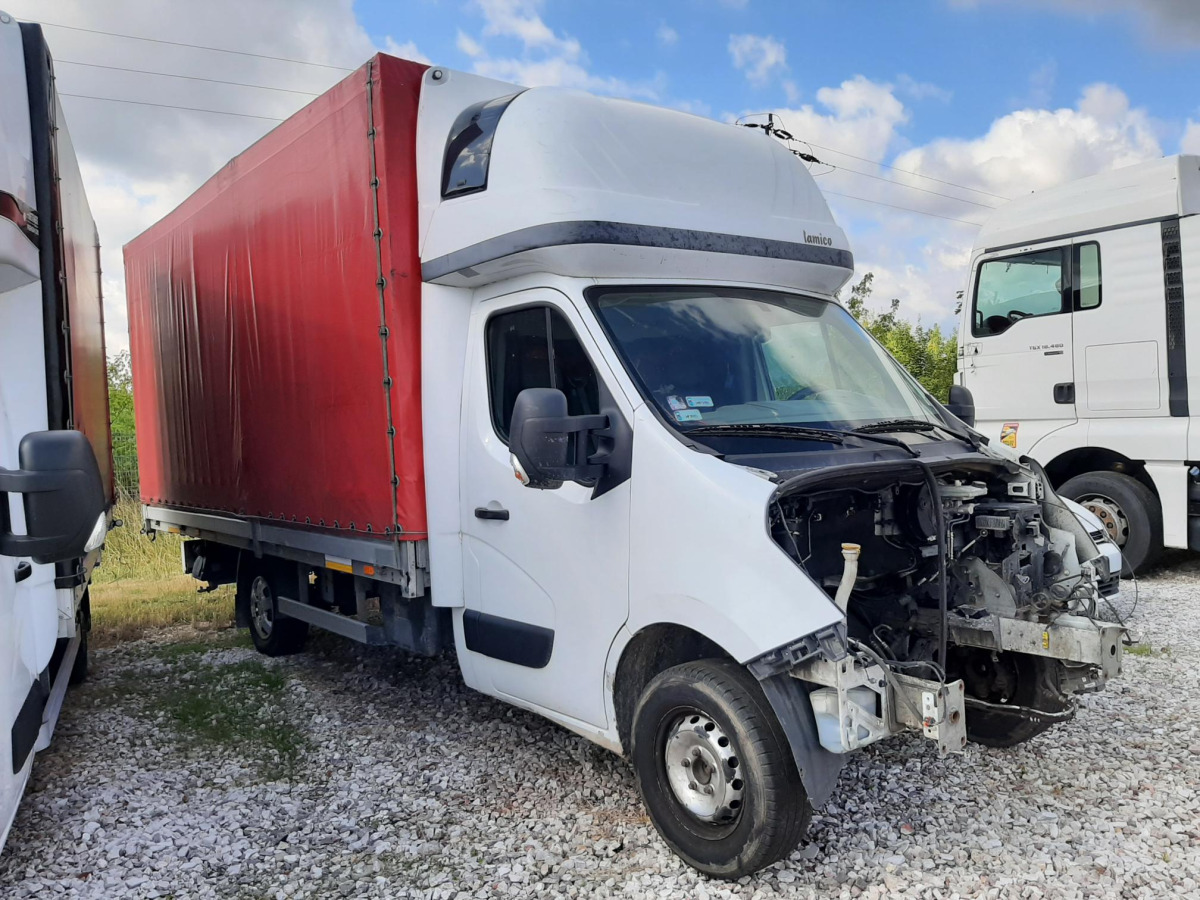 Curtain side van RENAULT MASTER PLANDEKA: picture 1