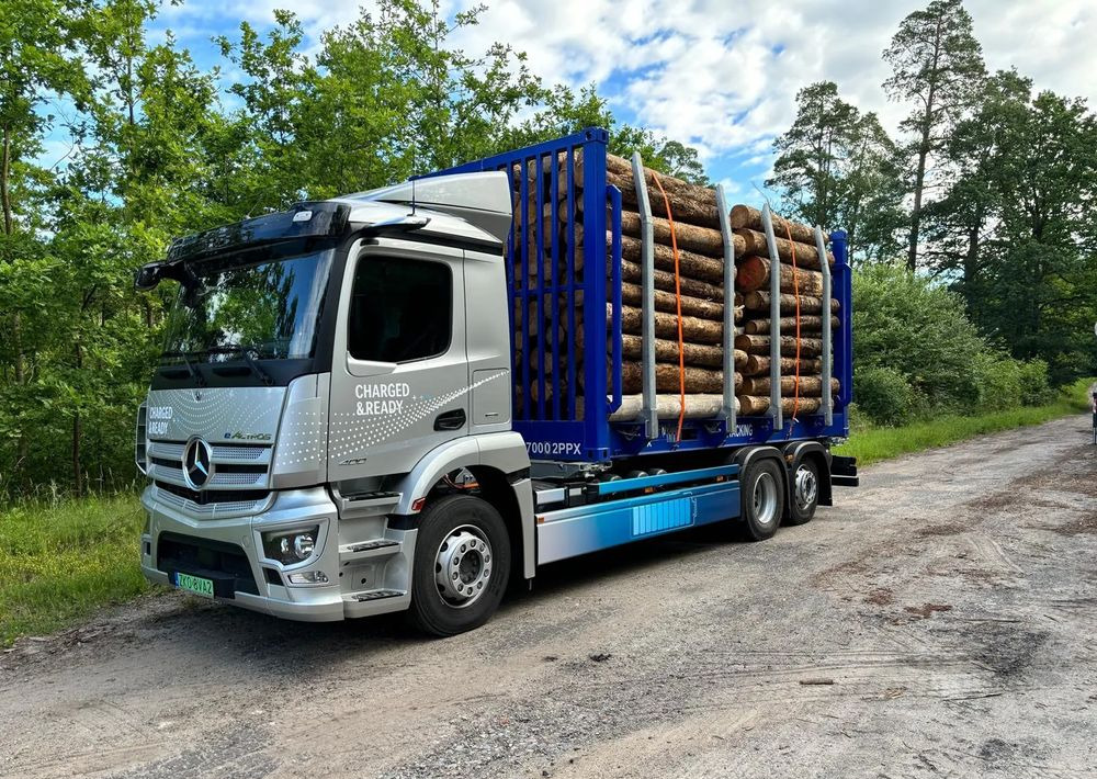 Mercedes-Benz eActros 400 6x2 BDF Elektryczny - Logging truck, Electric truck: picture 1 Mercedes-Benz eActros 400 6x2 BDF Elektryczny - Logging truck, Electric truck: picture 1