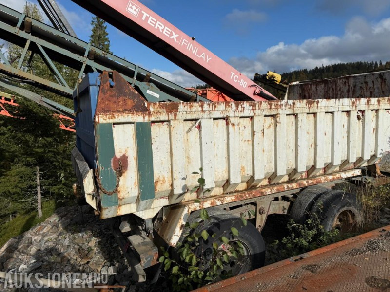 1978 Dapa 20T. M/dumperkasse - Tipper trailer: picture 5 1978 Dapa 20T. M/dumperkasse - Tipper trailer: picture 5