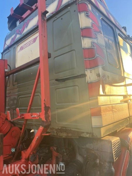 Hook lift truck 1993 Scania R-serie 143 450 Topliner med krokløft EU OK 11.2026: picture 8 Hook lift truck 1993 Scania R-serie 143 450 Topliner med krokløft EU OK 11.2026: picture 8