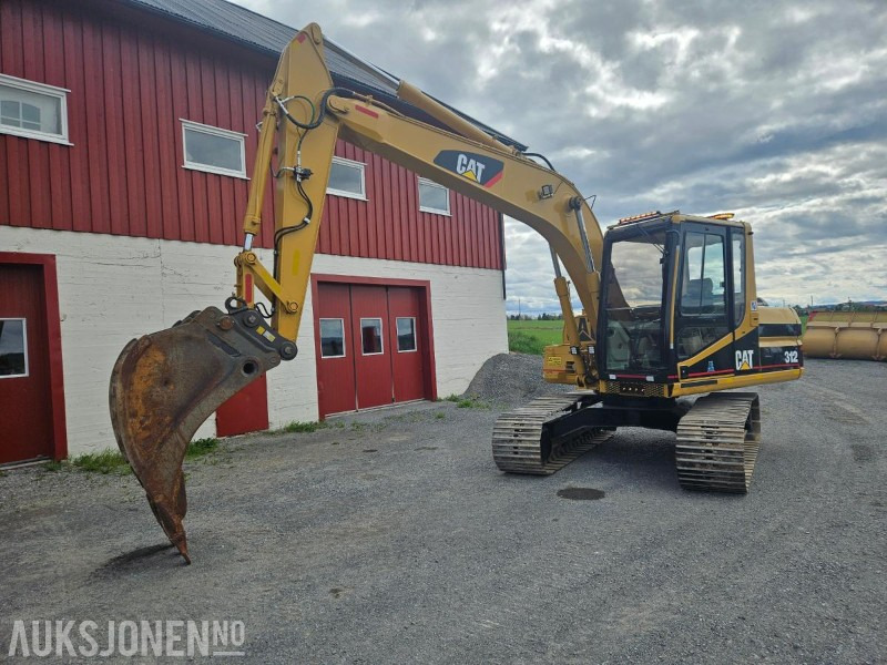 1994 Cat 312A m/S60 feste - Excavator: picture 5 1994 Cat 312A m/S60 feste - Excavator: picture 5