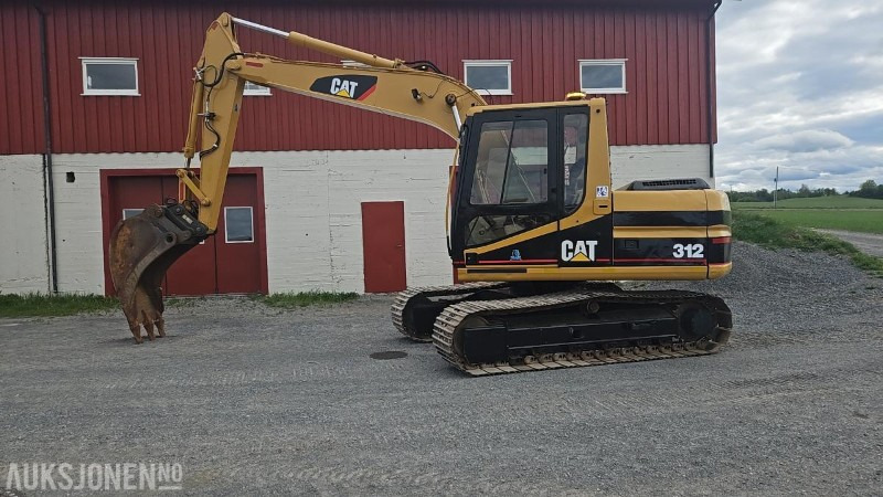 1994 Cat 312A m/S60 feste - Excavator: picture 4 1994 Cat 312A m/S60 feste - Excavator: picture 4