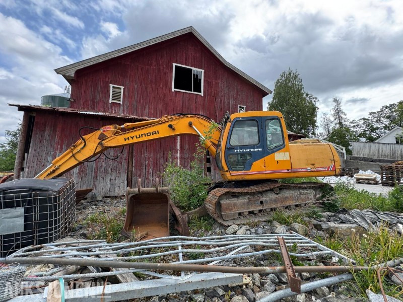 1996 Hyundai Robex 130 LCD-3 gravemaskin med rotator / 2 stk skuffer - Excavator: picture 2 1996 Hyundai Robex 130 LCD-3 gravemaskin med rotator / 2 stk skuffer - Excavator: picture 2