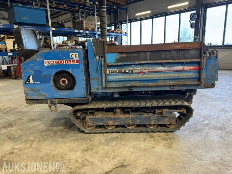 1998 Takeuchi TC960D3S beltedumper - Dumper: picture 1 1998 Takeuchi TC960D3S beltedumper - Dumper: picture 1