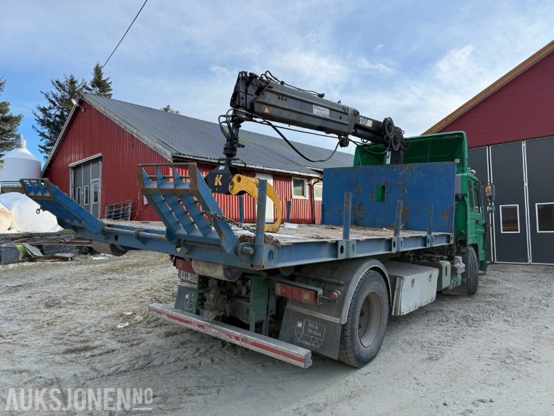 1998 Volvo FL7 4X2 - Kranbil - Krokbil - HIAB 100 AW - Tømmerklo - Plan - Dumperkasse - Crane truck: picture 5 1998 Volvo FL7 4X2 - Kranbil - Krokbil - HIAB 100 AW - Tømmerklo - Plan - Dumperkasse - Crane truck: picture 5