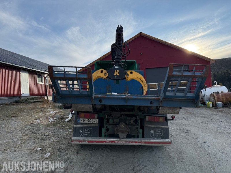 1998 Volvo FL7 4X2 - Kranbil - Krokbil - HIAB 100 AW - Tømmerklo - Plan - Dumperkasse - Crane truck: picture 4 1998 Volvo FL7 4X2 - Kranbil - Krokbil - HIAB 100 AW - Tømmerklo - Plan - Dumperkasse - Crane truck: picture 4