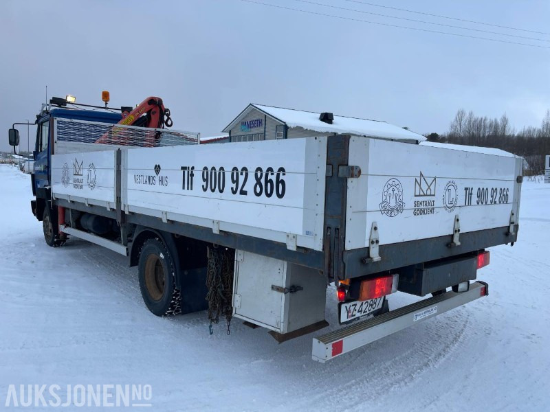 2001 Mercedes-Benz 817/42 planbil med Palfinger PK 4400 kran, selges som lett reparasjons objekt - Crane truck: picture 4 2001 Mercedes-Benz 817/42 planbil med Palfinger PK 4400 kran, selges som lett reparasjons objekt - Crane truck: picture 4