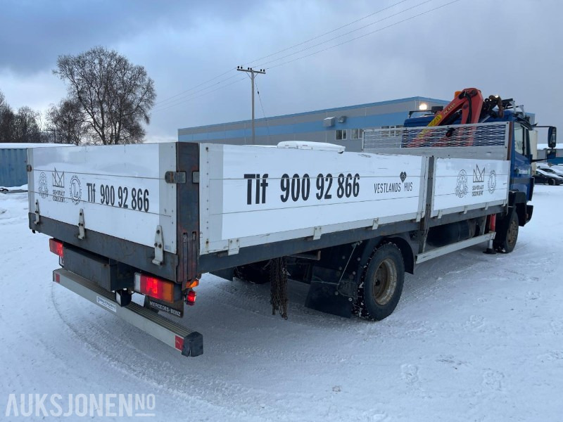 Leasing of  2001 Mercedes-Benz 817/42 planbil med Palfinger PK 4400 kran, selges som lett reparasjons objekt 2001 Mercedes-Benz 817/42 planbil med Palfinger PK 4400 kran, selges som lett reparasjons objekt: picture 8