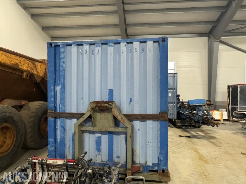 Drilling rig 2002 Tracto-Technik Grundodrill 10S borerigg – komplett pakke med container, PE-sveis og utstyr: picture 17