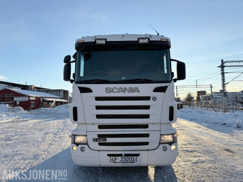 2004 Scania R420 6X2 Kranbil - HMF 1430 kran - NY EU! - Crane truck: picture 2 2004 Scania R420 6X2 Kranbil - HMF 1430 kran - NY EU! - Crane truck: picture 2