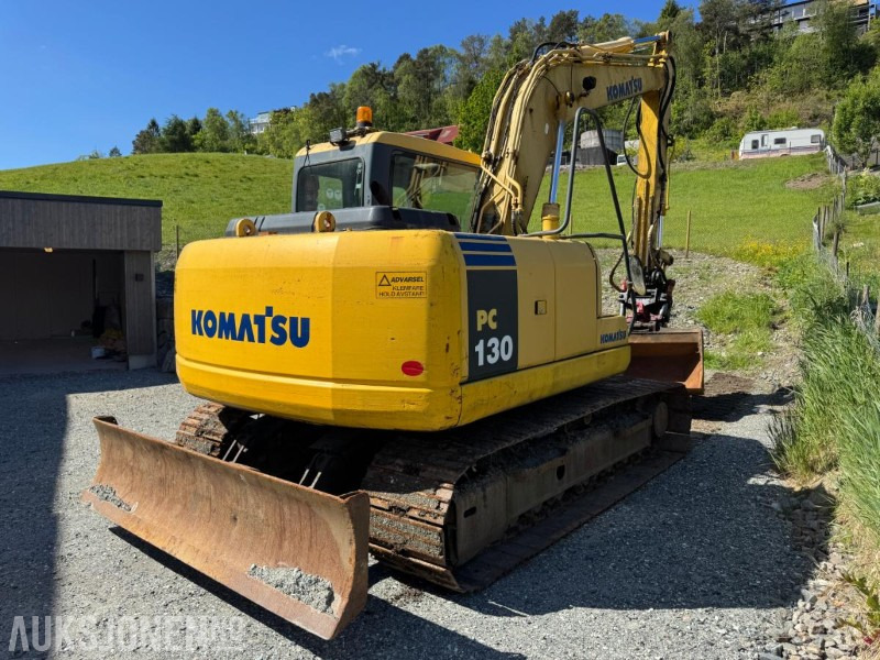 2006 Komatsu PC 130 K-7 - Gravemaskin - Tiltrotator - 3. Skuffer - Pigghammer - S60 - Timer: 9671 - Excavator: picture 3 2006 Komatsu PC 130 K-7 - Gravemaskin - Tiltrotator - 3. Skuffer - Pigghammer - S60 - Timer: 9671 - Excavator: picture 3