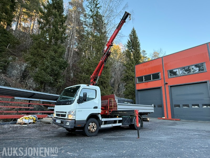 Crane truck 2008 Fuso Canter 7C18 - kranbil med 3-veis tipp - Atlas AK601.3 kran - EU-godkjent til 05/2026: picture 40 Crane truck 2008 Fuso Canter 7C18 - kranbil med 3-veis tipp - Atlas AK601.3 kran - EU-godkjent til 05/2026: picture 40