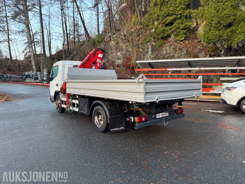 Crane truck 2008 Fuso Canter 7C18 - kranbil med 3-veis tipp - Atlas AK601.3 kran - EU-godkjent til 05/2026: picture 7 Crane truck 2008 Fuso Canter 7C18 - kranbil med 3-veis tipp - Atlas AK601.3 kran - EU-godkjent til 05/2026: picture 7