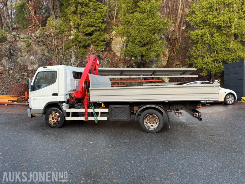 Crane truck 2008 Fuso Canter 7C18 - kranbil med 3-veis tipp - Atlas AK601.3 kran - EU-godkjent til 05/2026: picture 8 Crane truck 2008 Fuso Canter 7C18 - kranbil med 3-veis tipp - Atlas AK601.3 kran - EU-godkjent til 05/2026: picture 8