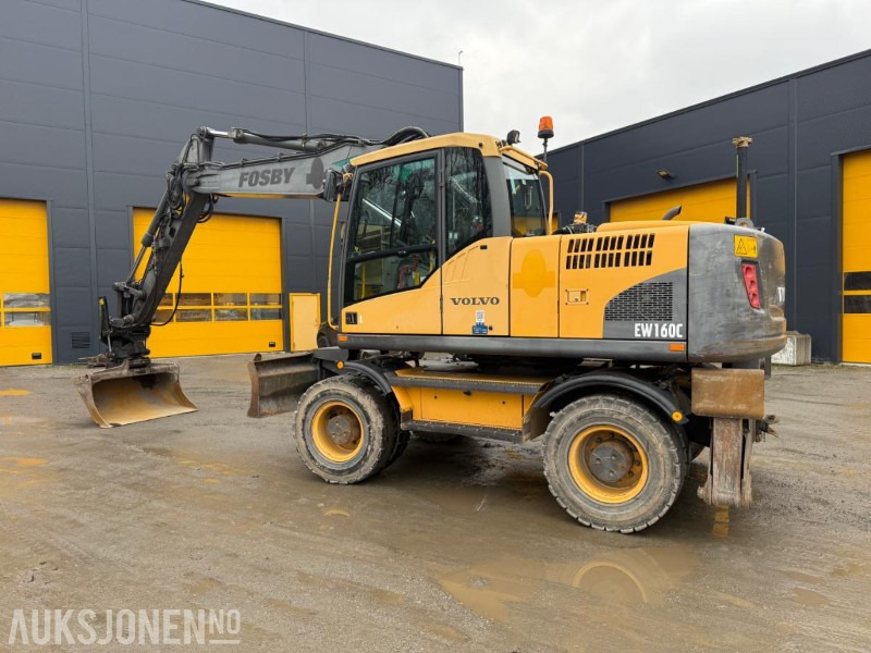 2010 Volvo EW160C HJULGRAVER STEELWRIST X20 TILTROTATOR SERVICEHISTORIKK. - Excavator: picture 5 2010 Volvo EW160C HJULGRAVER STEELWRIST X20 TILTROTATOR SERVICEHISTORIKK. - Excavator: picture 5