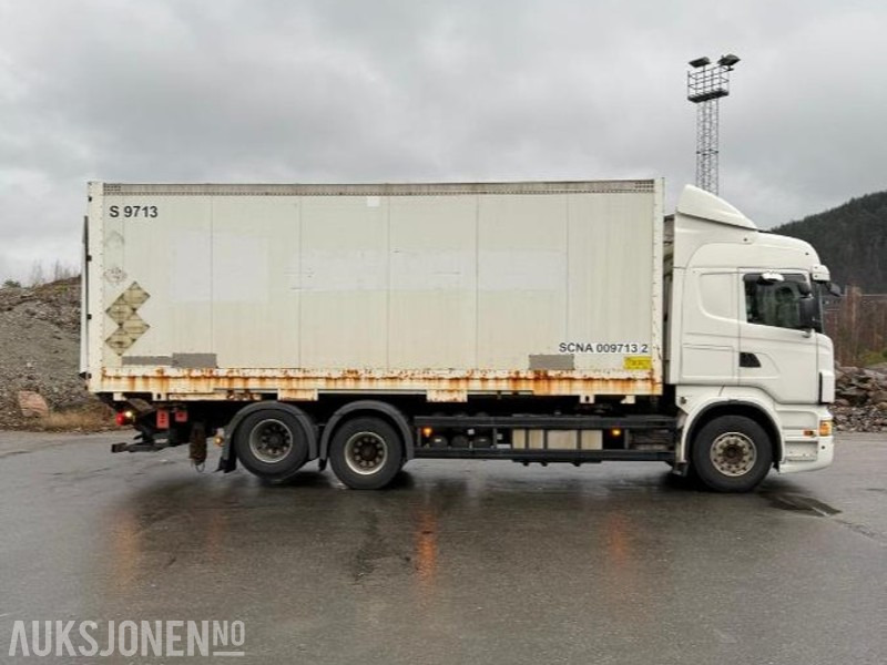 2011 Scania R480 LB6X2HNB – 491 hk – EU-godkjent til 24/09/2026 - Med container - Container transporter/ Swap body truck: picture 4 2011 Scania R480 LB6X2HNB – 491 hk – EU-godkjent til 24/09/2026 - Med container - Container transporter/ Swap body truck: picture 4