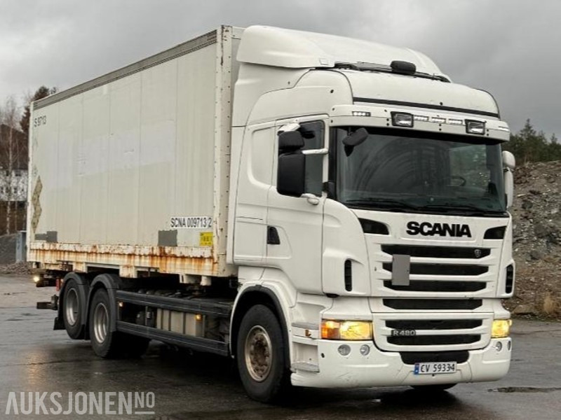 2011 Scania R480 LB6X2HNB – 491 hk – EU-godkjent til 24/09/2026 - Med container - Container transporter/ Swap body truck: picture 3 2011 Scania R480 LB6X2HNB – 491 hk – EU-godkjent til 24/09/2026 - Med container - Container transporter/ Swap body truck: picture 3