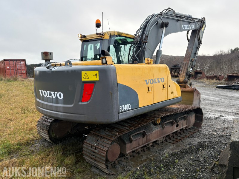2011 Volvo EC140CL beltegraver - 9 290 MOTORTIMER - Excavator: picture 3 2011 Volvo EC140CL beltegraver - 9 290 MOTORTIMER - Excavator: picture 3