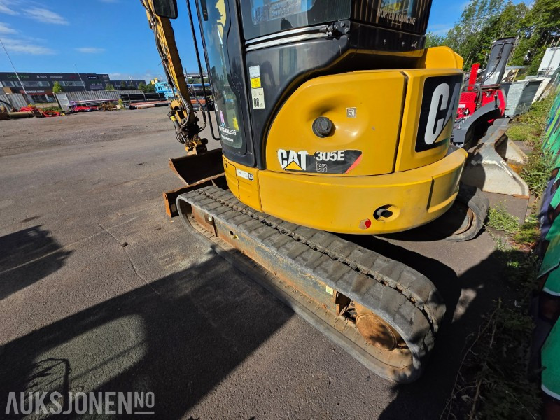 2012 Cat 305E minigraver med pusseskuff - Engcon tiltrotator - Pusseskuff - S40 - Mini excavator: picture 4 2012 Cat 305E minigraver med pusseskuff - Engcon tiltrotator - Pusseskuff - S40 - Mini excavator: picture 4