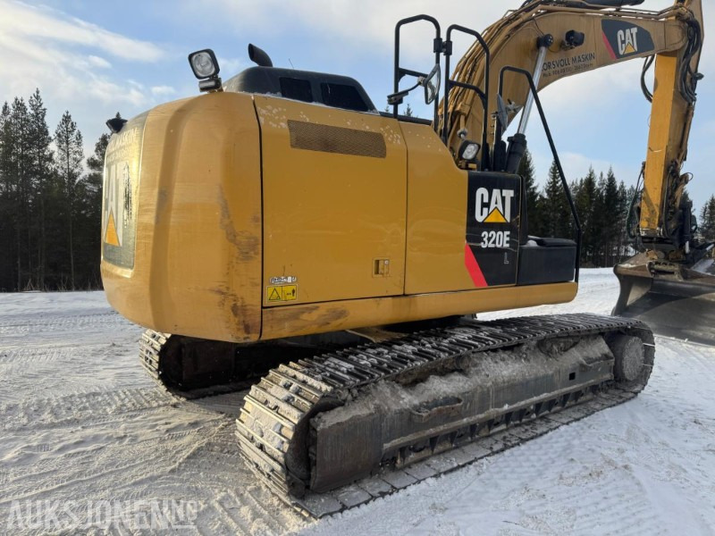 2012 Cat 320E GRAVEMASKIN TILTROTATOR SENTRALSMØRING DIESELVARMER - Excavator: picture 3 2012 Cat 320E GRAVEMASKIN TILTROTATOR SENTRALSMØRING DIESELVARMER - Excavator: picture 3
