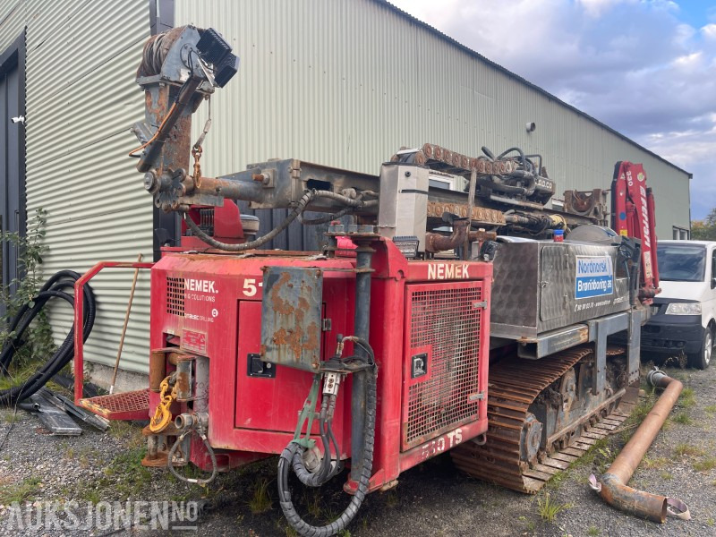 2012 Nemek 510 TS Borerigg med kran, 13724 Timer - Drilling rig: picture 1 2012 Nemek 510 TS Borerigg med kran, 13724 Timer - Drilling rig: picture 1