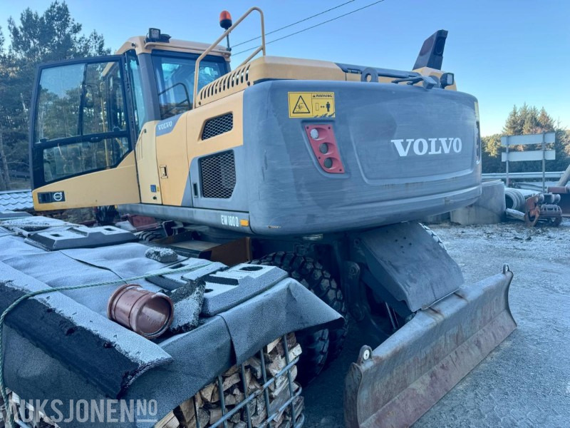 2012 Volvo EW180D Hjulgraver - Pigghammer - Klype - 4 stk Skuffer - Timer: 6344 - Excavator: picture 5 2012 Volvo EW180D Hjulgraver - Pigghammer - Klype - 4 stk Skuffer - Timer: 6344 - Excavator: picture 5