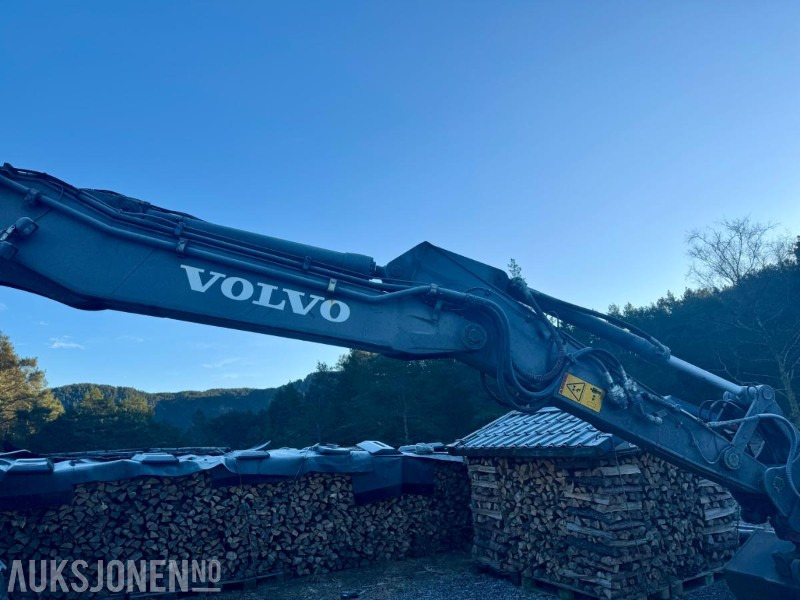 Excavator 2012 Volvo EW180D Hjulmaskin- Pigghammer - Klype - 4 stk Skuffer - Timer: 6344: picture 9