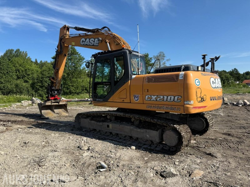 2015 Case CX210C BELTEGRAVER ROTOTILT ENGCON MASKINSTYRING SERVICEHISTORIKK LITE TIMER EN EIER. - Excavator: picture 5 2015 Case CX210C BELTEGRAVER ROTOTILT ENGCON MASKINSTYRING SERVICEHISTORIKK LITE TIMER EN EIER. - Excavator: picture 5