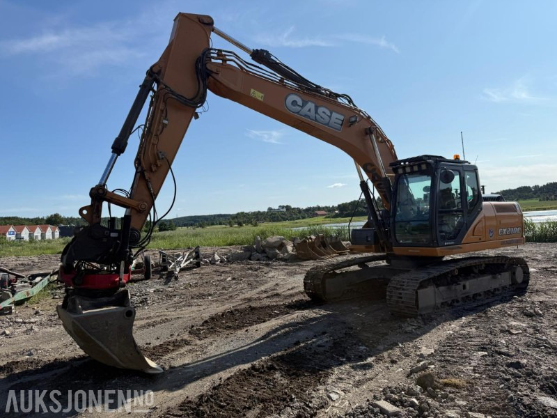 2015 Case CX210C BELTEGRAVER ROTOTILT ENGCON MASKINSTYRING SERVICEHISTORIKK LITE TIMER EN EIER. - Excavator: picture 3 2015 Case CX210C BELTEGRAVER ROTOTILT ENGCON MASKINSTYRING SERVICEHISTORIKK LITE TIMER EN EIER. - Excavator: picture 3