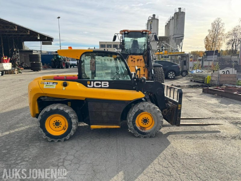 2015 JCB 516-40 | 3.5t teleskoplaster - 4WD, 4-hjulstyring, 1600kg, 4 meter, skuffe og pallegafler - Telescopic handler: picture 4 2015 JCB 516-40 | 3.5t teleskoplaster - 4WD, 4-hjulstyring, 1600kg, 4 meter, skuffe og pallegafler - Telescopic handler: picture 4