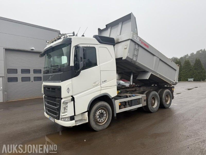 2015 VOLVO FH540 TIPPBIL SERVICEHISTORIKK ZETTERBERG PÅBYGG. - Tipper: picture 1 2015 VOLVO FH540 TIPPBIL SERVICEHISTORIKK ZETTERBERG PÅBYGG. - Tipper: picture 1